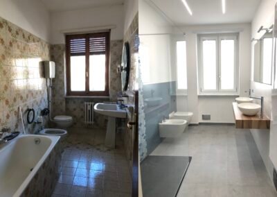Bagno prima&dopo
